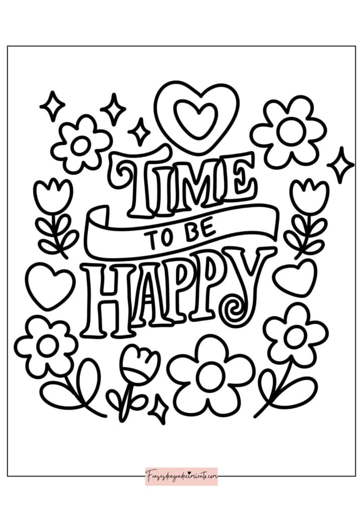 Time to be happy
