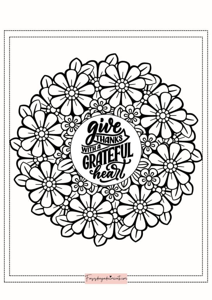 Mandala Grateful Heart