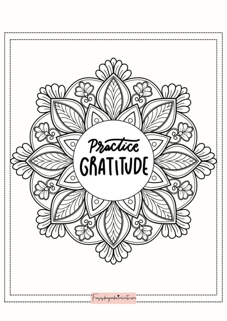 Mandala Practice GRATITUDE