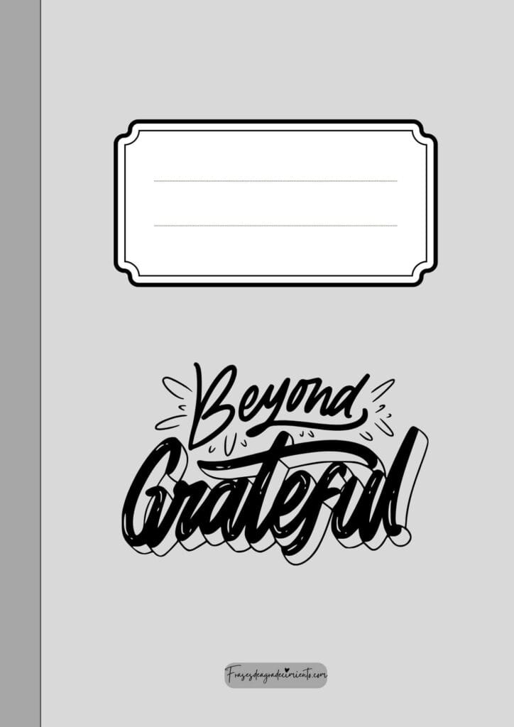 Portada Beyond Grateful Gris