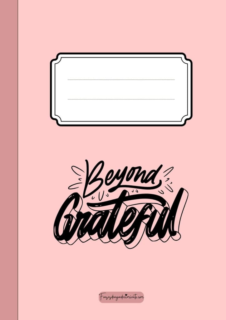 Portada Beyond Grateful Rosa
